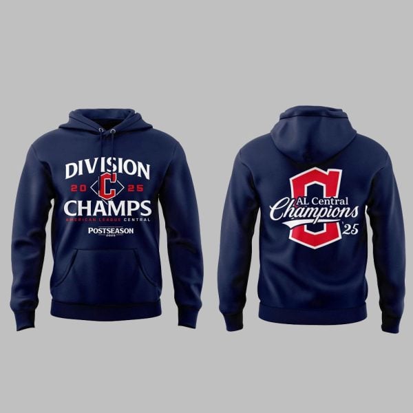 Guardians Division Champs AL Central Champions Postseason 2025 Shirt 2
