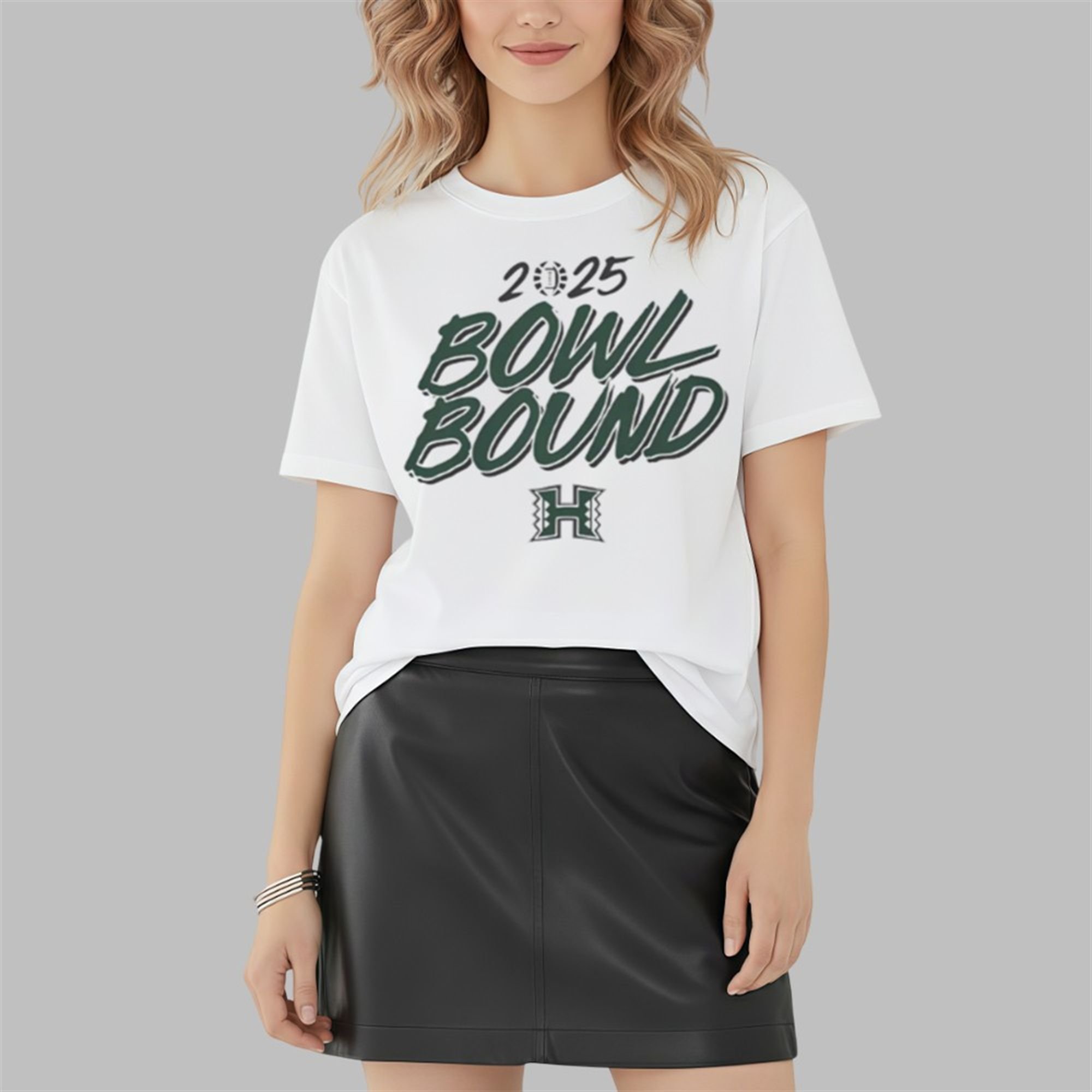 Hawaii Football Rainbow Warriors 2025 Bowl Bound Shirt 3 4 Hawaii Football Rainbow Warriors 2025 Bowl Bound Shirt 3 4
