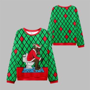 2025 Christmas Monster Poop Ugly Sweater