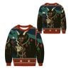 2025 Christmas Naughty List Christmas Ugly Sweater 1 2
