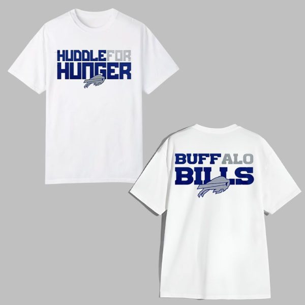 Huddle For Hunger Buffalo Bills 2025 Shirt 0 0