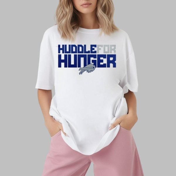 Huddle For Hunger Buffalo Bills 2025 Shirt 1 2