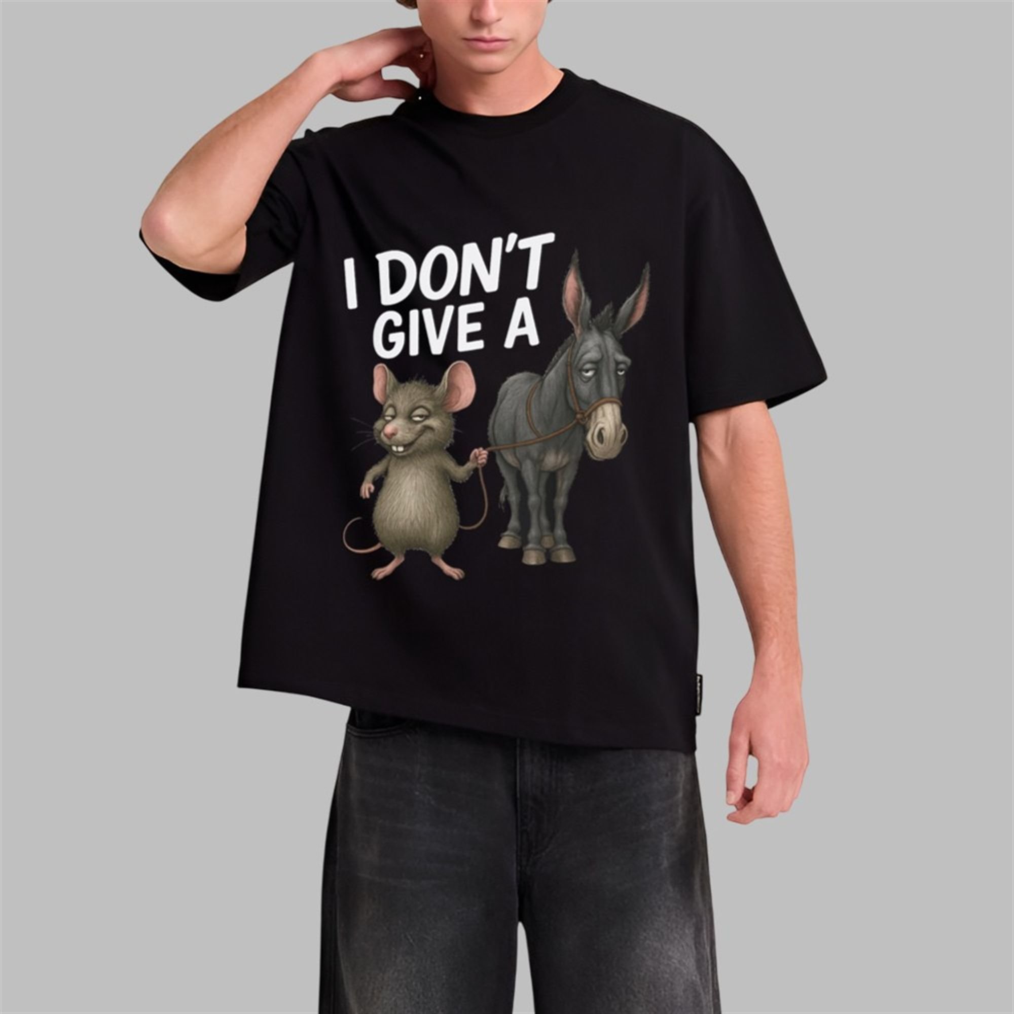 I Don't Give a Rat's Donkey Shirt I Don't Give a Rat's Donkey Shirt