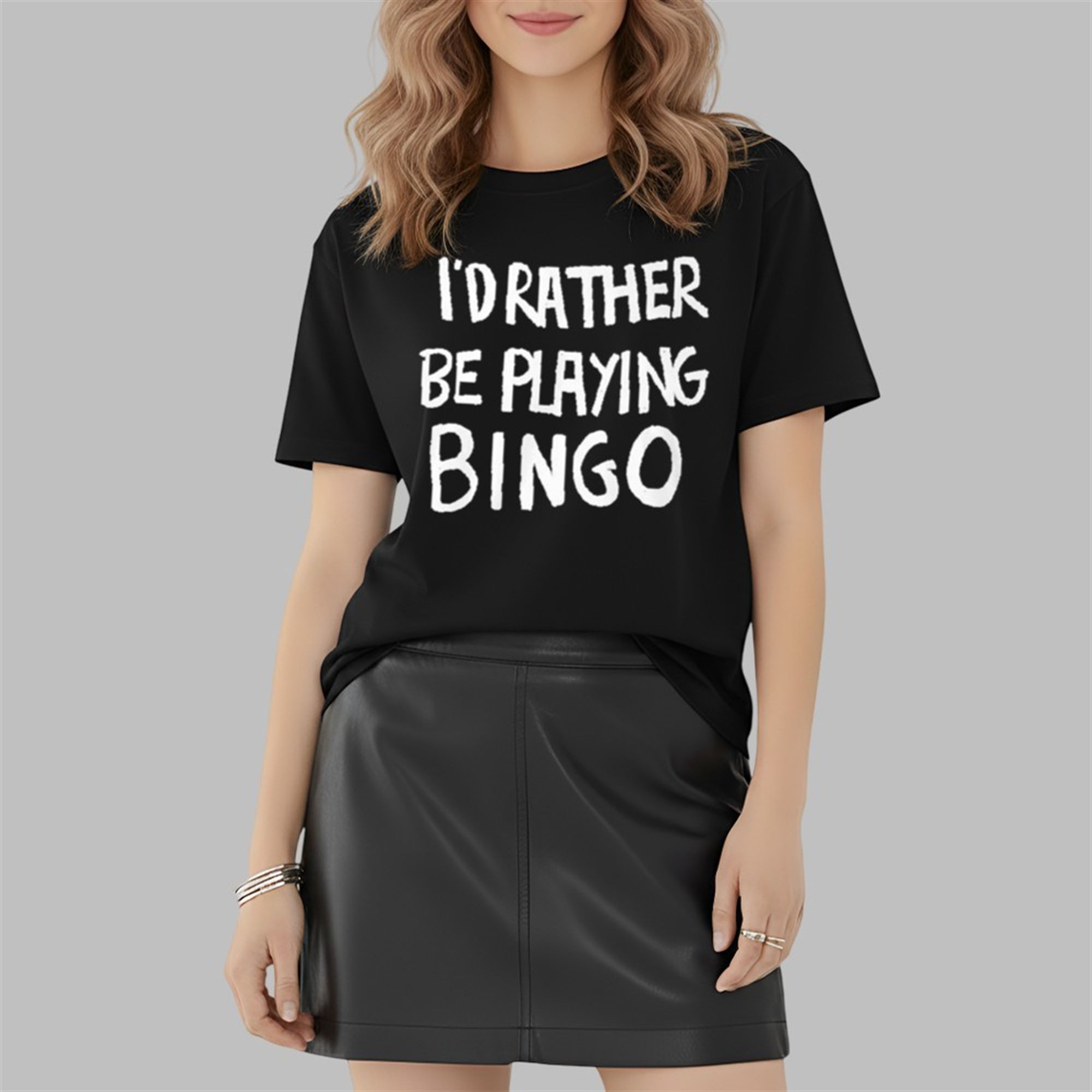 I'd Rather Be Playing Bingo Shirt I'd Rather Be Playing Bingo Shirt