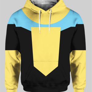 Invincible Halloween Cosplay Mark Grayson Costume Hoodie 1