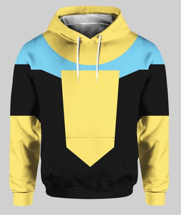 Invincible Halloween Cosplay Mark Grayson Costume Hoodie 1