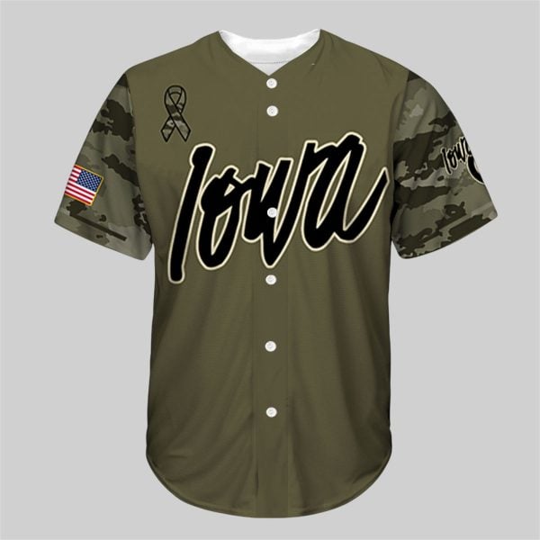 Iowa Cubs Military Appreciation Night 2025 Jersey 2