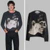 Jacob Elordi Frankenstein Christopher Kane Sweatshirt 3 Jacob Elordi Frankenstein Christopher Kane Sweatshirt 1