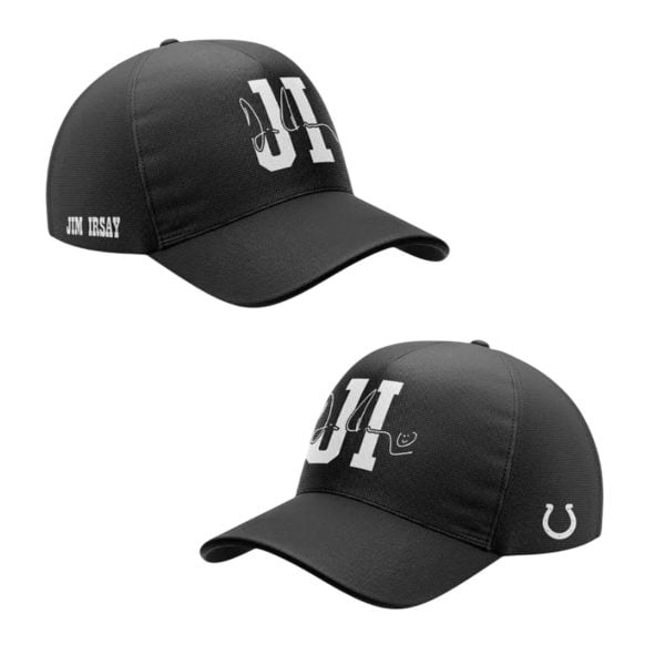 Jim Irsay Colts Blue Heart Football Hat 1 2