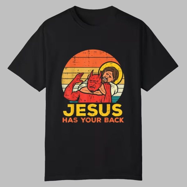 Joe Biggs Jesus Has Your Back Shirt 0 0