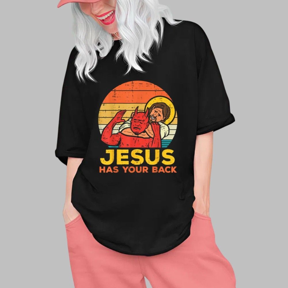 Joe Biggs Jesus Has Your Back Shirt 0 1 Joe Biggs Jesus Has Your Back Shirt 0 1