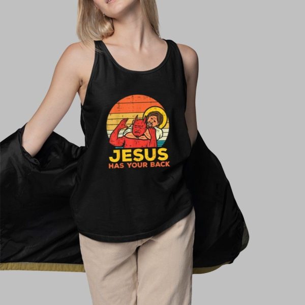 Joe Biggs Jesus Has Your Back Shirt 3 1