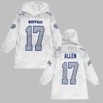 Josh Allen Bills Rivalries Cold Front Unisex Blanket