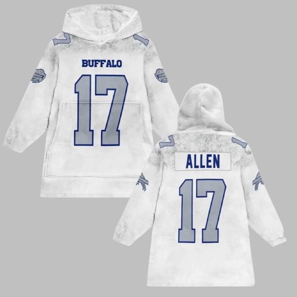 Josh Allen Bills Rivalries Cold Front Unisex Blanket 0