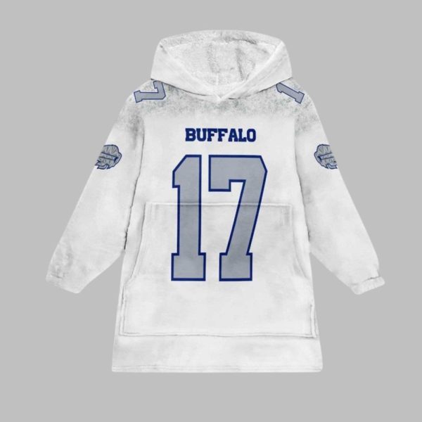 Josh Allen Bills Rivalries Cold Front Unisex Blanket 1