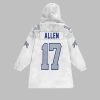Josh Allen Bills Rivalries Cold Front Unisex Blanket 2