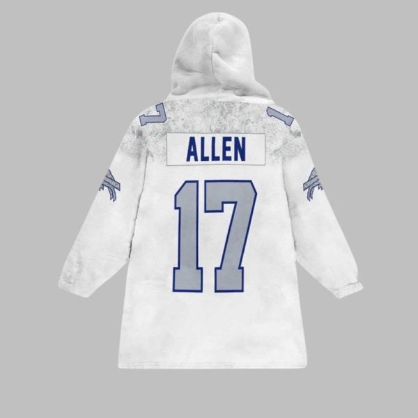 Josh Allen Bills Rivalries Cold Front Unisex Blanket 2