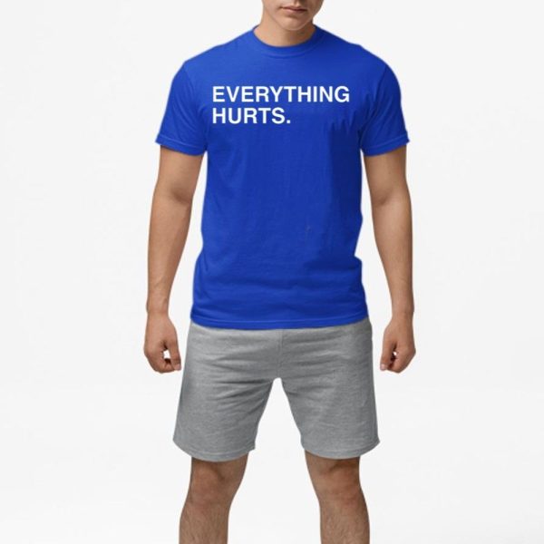 Justin Turner Cubs Everything Hurts Shirt 4 10