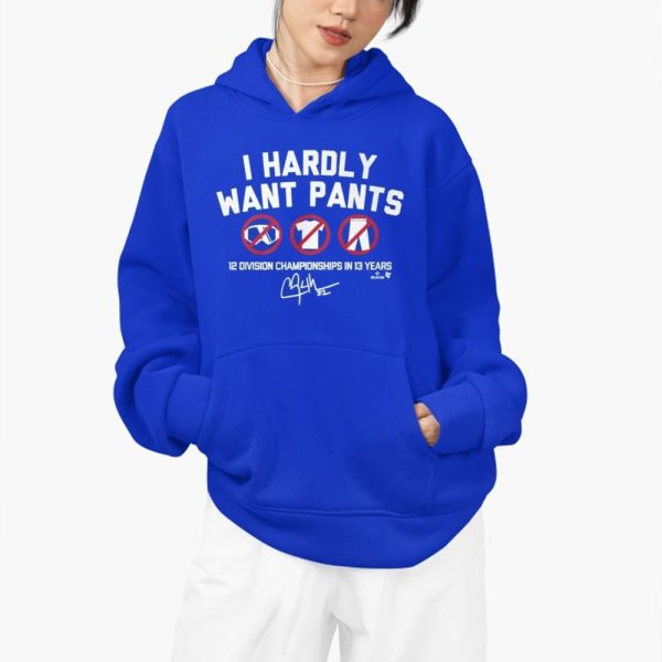Kik Hernandez Dodgers I Hardly Want Pants 12 Division Championship 13 Years Shirt 4 12