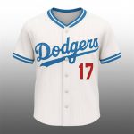 Kike Hernandez Dodgers 17 Jersey