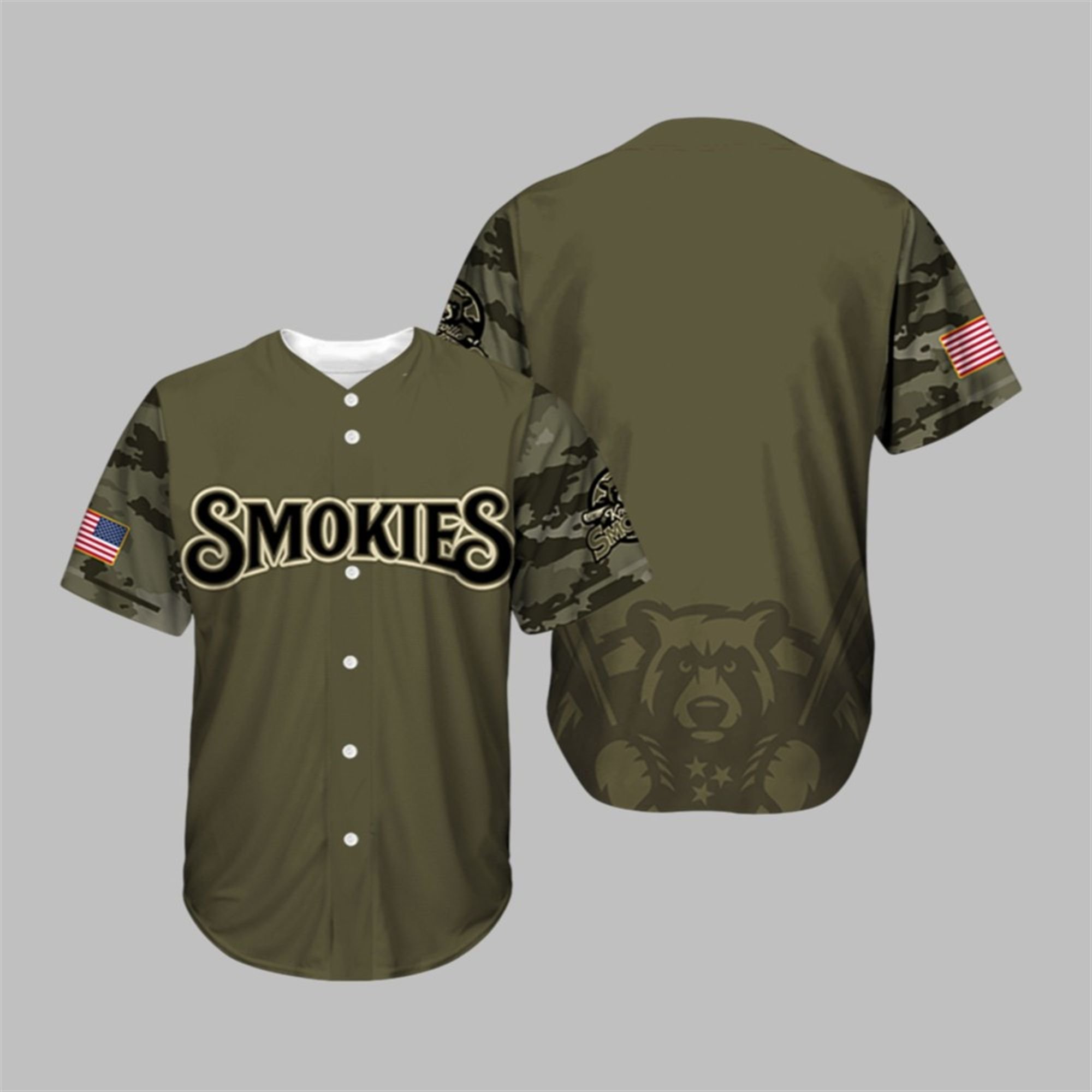 Knoxville Smokies Military Appreciation 2025 Jersey 1 1 Knoxville Smokies Military Appreciation 2025 Jersey 1 1