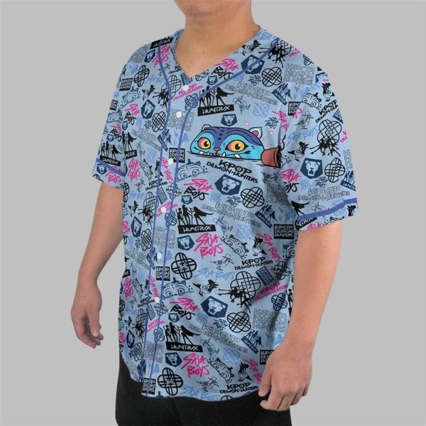 Kpop Demon Hunter Saja Boys Derpy Tiger Jersey 3