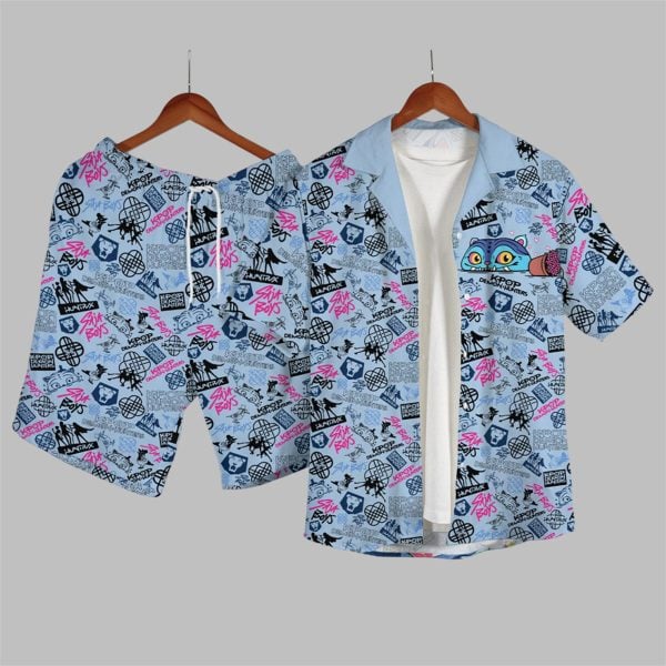 Kpop Huntrix Saja Boys Derpy Tiger Hawaiian Shirt 1