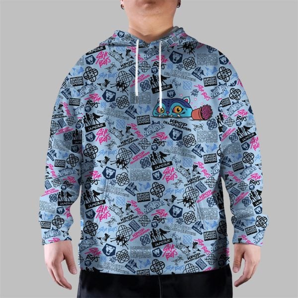 Kpop Huntrix Saja Boys Derpy Tiger Hoodie 4