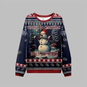 2025 Christmas No Christmas Only Liftmas Ugly Sweater 1 1