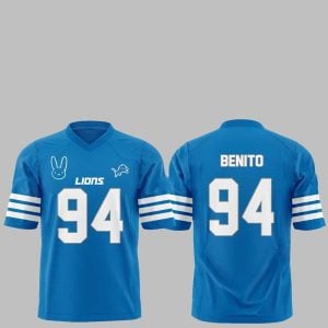 0 Lions Bad Bunny Benito 2025 2026 Jersey