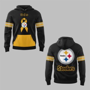 0 2025 Steelers Intercept Cancer Hoodie