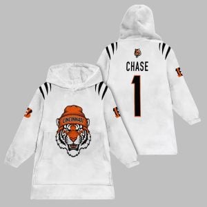 2025 Chase 1 Cincinnati Blanket Hoodie 1