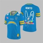 LA Chargers Bad Bunny Bowl LX 2025 2026 Jersey