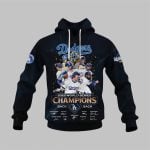LA Dodgers 2025 World Series Champions Back 2 Back Hoodie