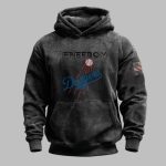 LA Dodgers Freedom Flag 2025 Hoodie