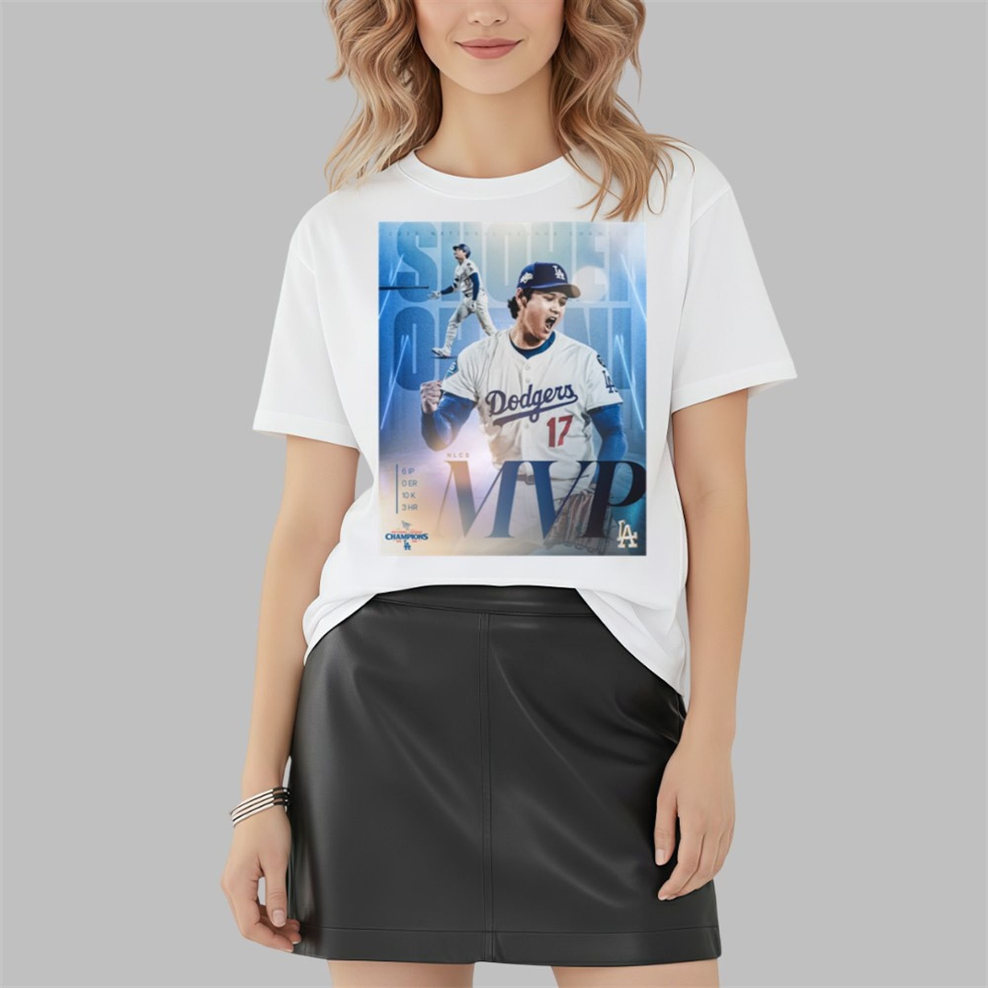 LA Dodgers Shohei Ohtani Champions MVP NLCS 2025 Shirt 3 4 LA Dodgers Shohei Ohtani Champions MVP NLCS 2025 Shirt 3 4