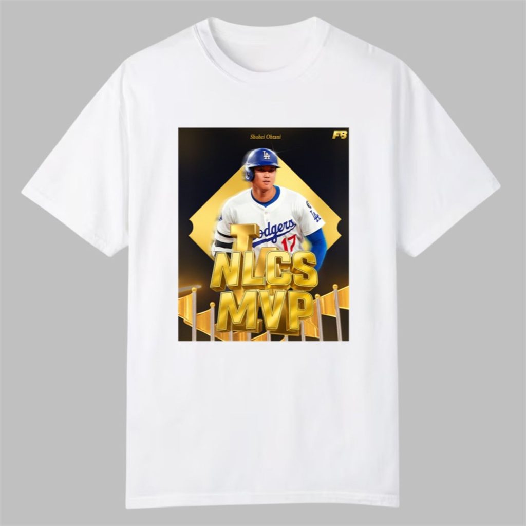 LA Dodgers Shohei Ohtani MVP NLCS 2025 Shirt 0 0