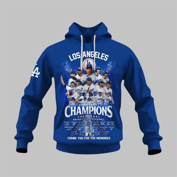 LA Dodgers World Series Champions 2025 Hoodie - Grishko