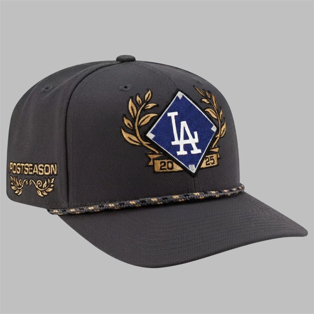 LA Postseason Dodgers 2025 NLCS Hat 3 LA Postseason Dodgers 2025 NLCS Hat 1