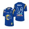 LA Rams Bad Bunny Bowl LX 2025 2026 Jersey 1 2