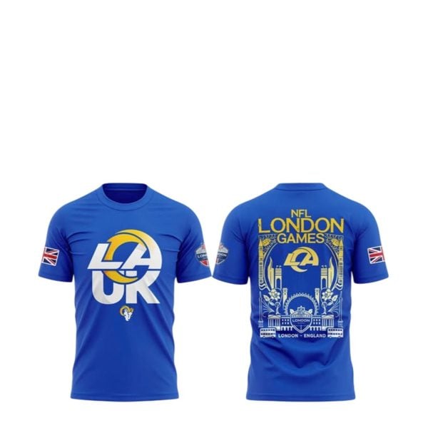 LA Rams London Games 2025 Shirt 1 2