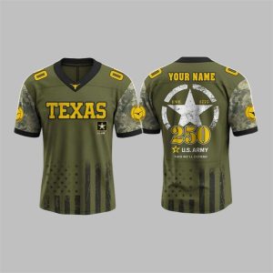Longhorns 250 US Army Birthday Jersey 1 1