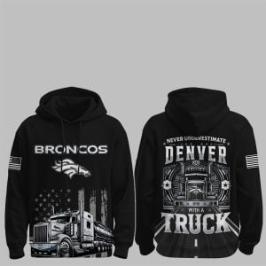 0 Broncos Truck Driver Appreciation Night Game 2025 Hoodie