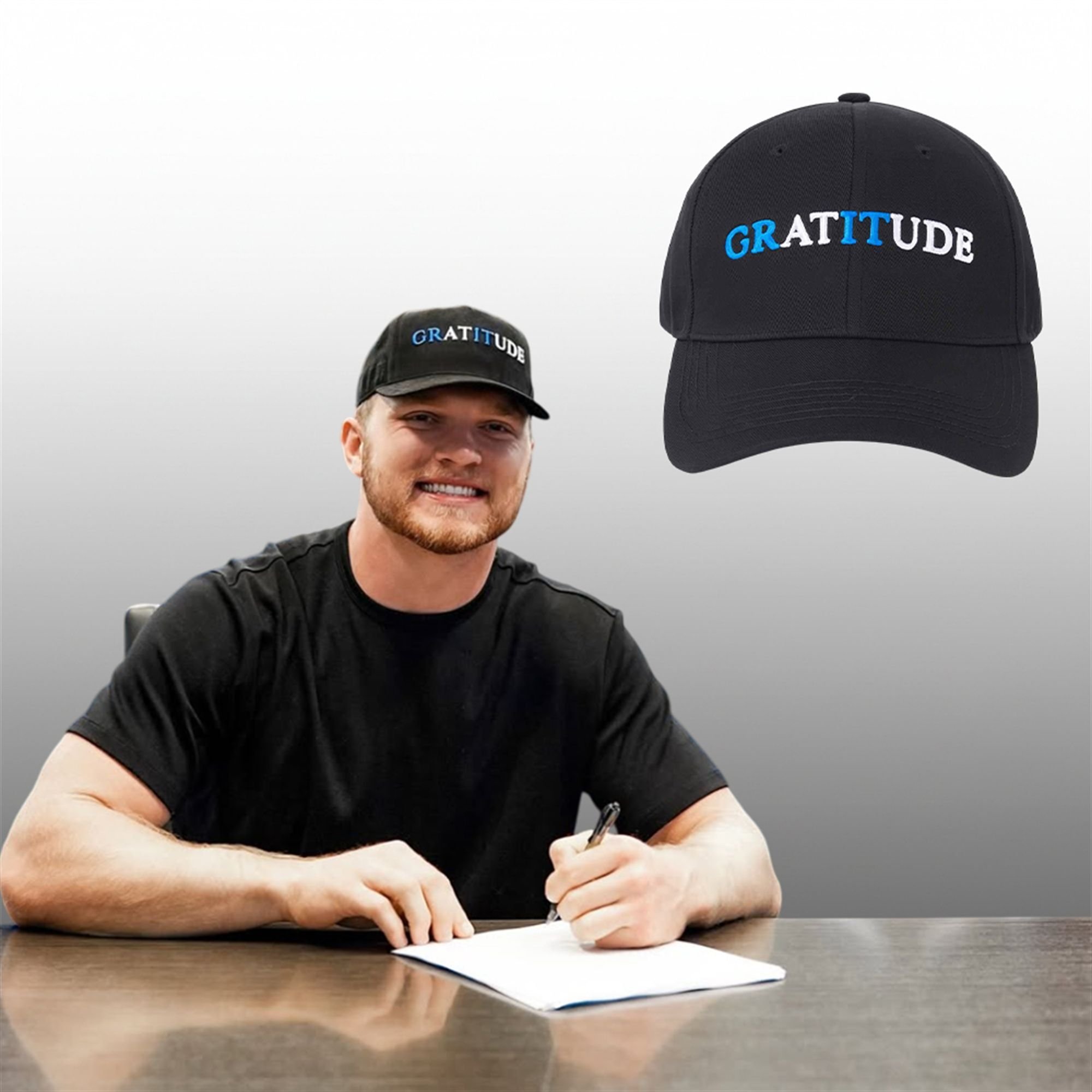 Lions Aidan Hutchinson Gratitude Hat 3 Lions Aidan Hutchinson Gratitude Hat 3