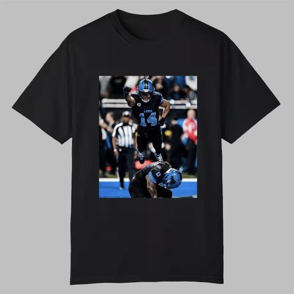 Lions Amon Ra St Brown Leap Shirt 0 0