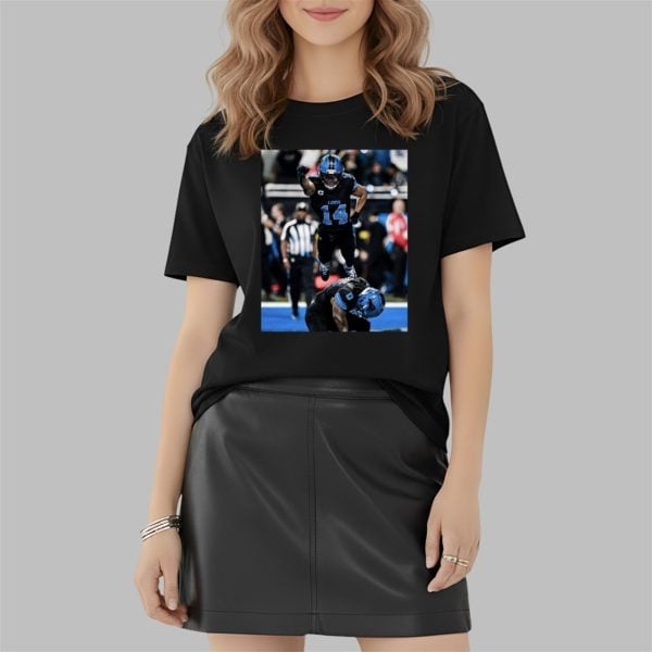 Lions Amon-Ra St. Brown Leap Shirt