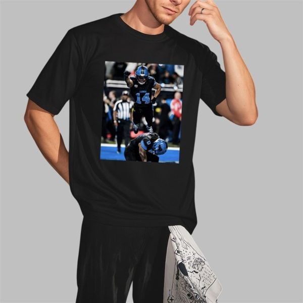 Lions Amon Ra St Brown Leap Shirt 2 3