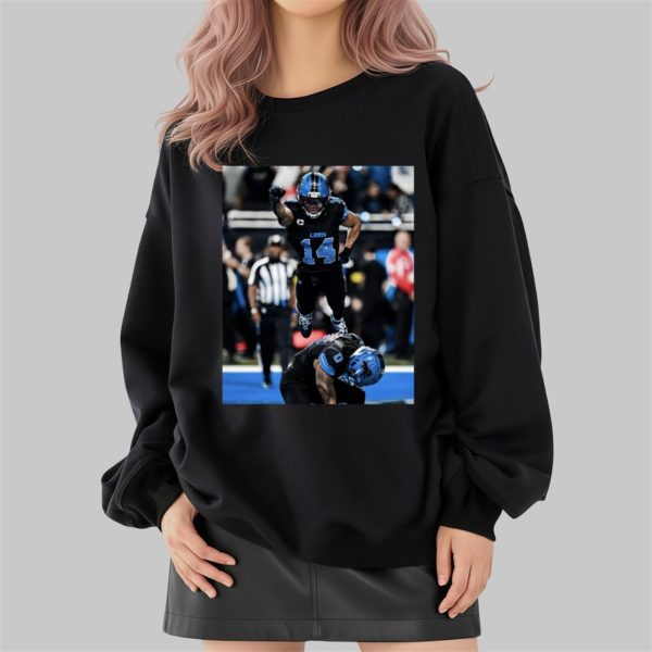 Lions Amon Ra St Brown Leap Shirt 2 4