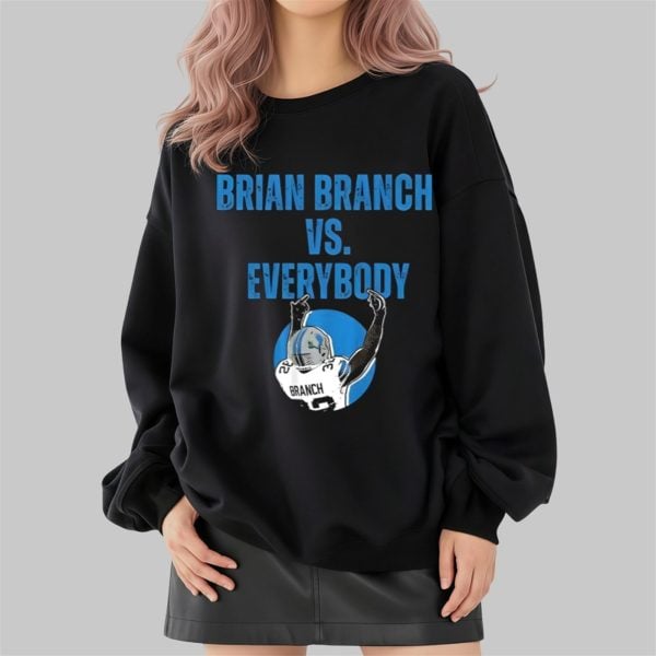Lions Brian Branch Vs Everybody Shirt 2 4
