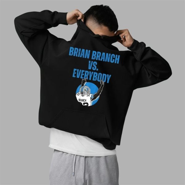 Lions Brian Branch Vs Everybody Shirt 2 5